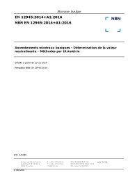 NBN EN 12945:2014+A1:2016