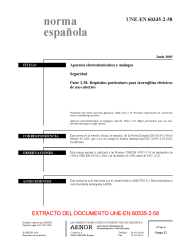 UNE-EN 60335-2-58:2005