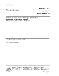 NBN T 52-716:2012