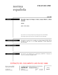 UNE-EN ISO 15983:2003 (R2008)