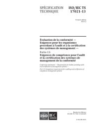 ISO/IEC TS 17021-13:2021