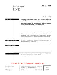 UNE-ETR 162:1999