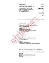 IEC 60317-0-3:1990/AMD1:1992