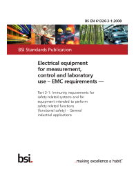 BS EN 61326-3-1:2008