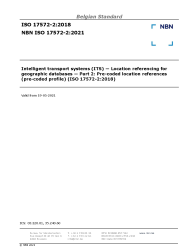 NBN ISO 17572-2:2021