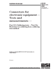 BS EN 60512-12-5:2006