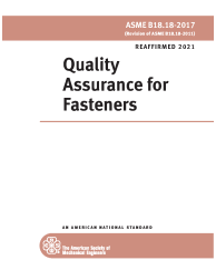 ASME B18.18-2017 (R2021)