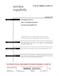 UNE-EN 60838-2-2:2007/A1:2012