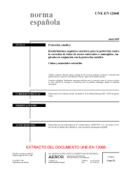 UNE-EN 12068:1999 (R2018)