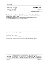 NBN EN 1267:2012