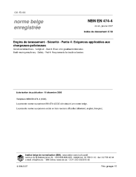 NBN EN 474-4:2007
