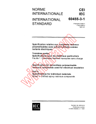 IEC 60455-3-1:1981