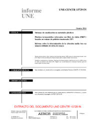 UNE-CEN/TR 15729:2014 IN