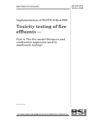 BS ISO TR 9122-4:1993