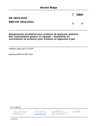NBN EN 1854:2022