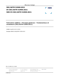 NBN EN ISO/ASTM 52900:2021