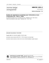 NBN EN 12201-2:2003