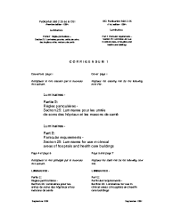 IEC 60598-2-25:1994/COR1:1994