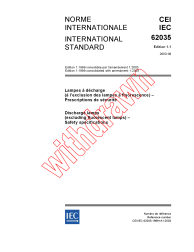 IEC 62035:1999+AMD1:2003 Consolidated