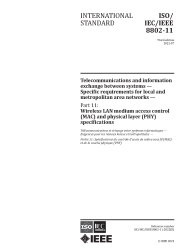 ISO/IEC/IEEE 8802-11:2022