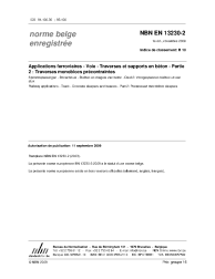 NBN EN 13230-2:2009