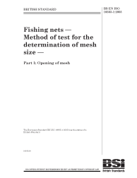 BS EN ISO 16663-1:2003