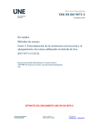 UNE-EN ISO 9073-3:2023