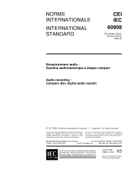 IEC 60908:1999