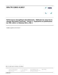 CEN/TR 12831-4:2017