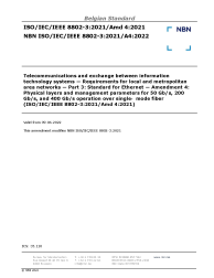 NBN ISO/IEC/IEEE 8802-3:2021/A4:2022