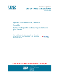 UNE-EN 60335-2-78:2004/A11:2020