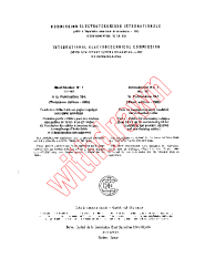 IEC 60055-1:1965/AMD1:1965