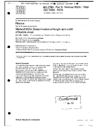 BS 2782-6 Method 632A:1982