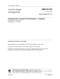NBN ISO 830:2003
