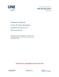 UNE-EN ISO 4014:2023