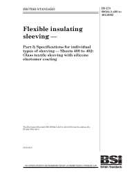 BS EN 60684-3-400 to 402:2002