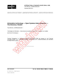 ISO/IEC 9594-2:1998/COR1:2002