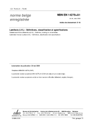 NBN EN 14279+A1:2009