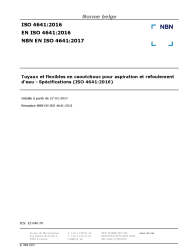 NBN EN ISO 4641:2017