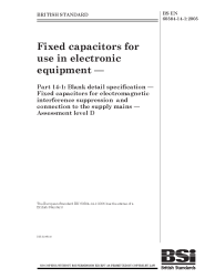 BS EN 60384-14-1:2005