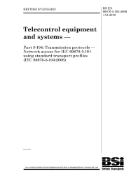 BS EN 60870-5-104:2006+A1:2016