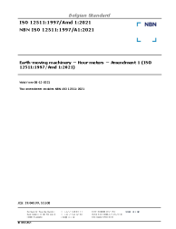 NBN ISO 12511:1997/A1:2021