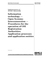 BS ISO/IEC 9834-6:1993