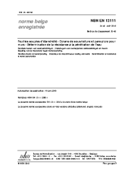NBN EN 13111:2010