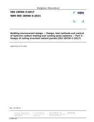 NBN ISO 18566-3:2021