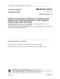 NBN EN ISO 15875-5:2004