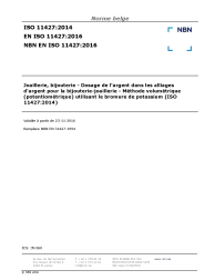 NBN EN ISO 11427:2016