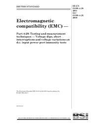 BS EN 61000-4-29:2001