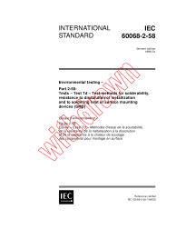 IEC 60068-2-58:1999