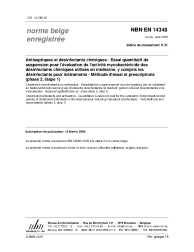 NBN EN 14348:2005